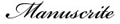 Manuscrite
