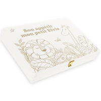 Coffret blanc personnalis&eacute;