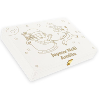 Coffret blanc personnalisé