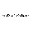 Lettres po&eacute;tiques