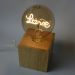 Lampe LED filament Love personnalisée