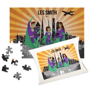 Puzzle Super Famille personnalisé