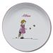Assiette à bouillie en porcelaine personnalisée