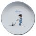 Assiette à bouillie en porcelaine personnalisée