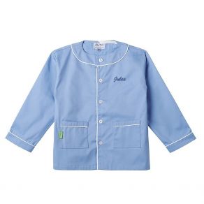 Blouse Tann's ciel brodée prénom