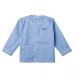 Blouse Tann's bleu ciel brodée prénom