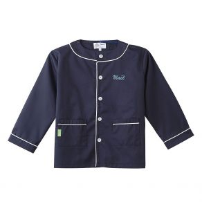 Blouse Tann's marine brodée prénom