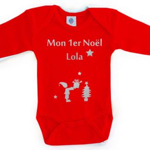 Body de lutin de Noël Body de lutin de Noël