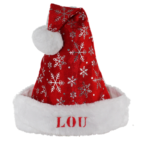 Bonnet de noel enfant brillant brodé