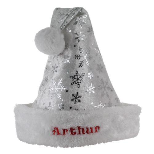 Bonnet de noel enfant brillant brodé