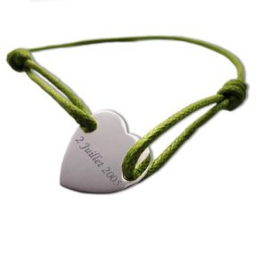 Bracelet joli coeur personnalisé Bracelet joli coeur personnalisé