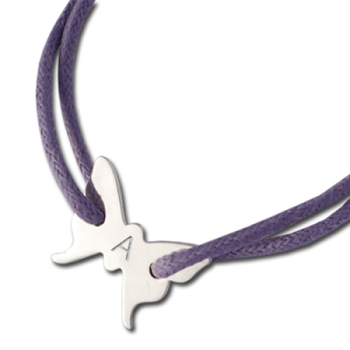 Bracelet papillon personnalisé