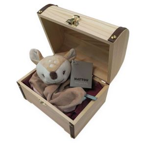 Coffret Nattou et son doudou personnalisés