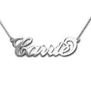 Collier personnalisé style Carrie Bradshaw Collier personnalisé style Carrie Bradshaw