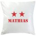 Coussin champions de foot