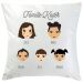 Coussin Famille Heureuse