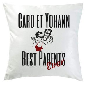 Coussin meilleure famille du monde