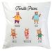 Coussin personnalisé oursons