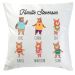 Coussin personnalisé oursons