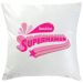 Coussin Super Maman personnalisé