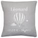 Coussin de naissance prénom et motif