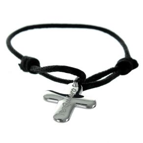 Bracelet ou collier croix gravée Bracelet ou collier croix gravée