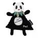 Doudou bébé panda Déglingos personnalisé