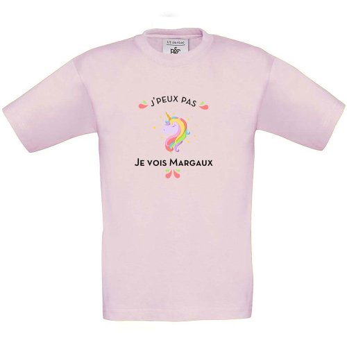 Jpeux Licorne T-shirt enfant