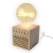 Lampe ampoule filament Love personnalisée Breizh