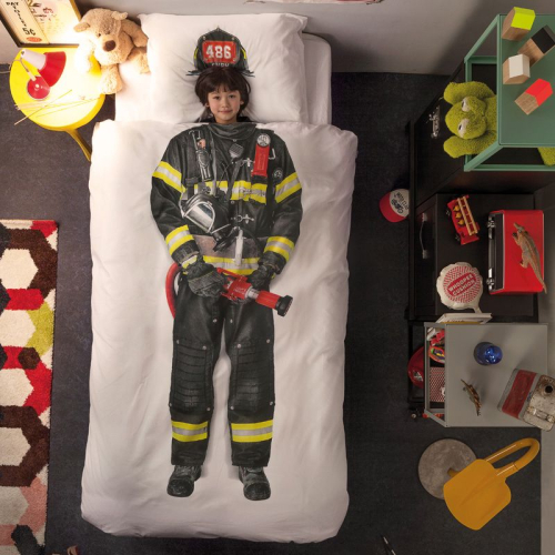 Parure de lit pompier