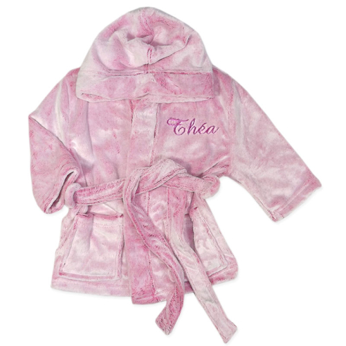 Peignoir polaire souricette personnalisé