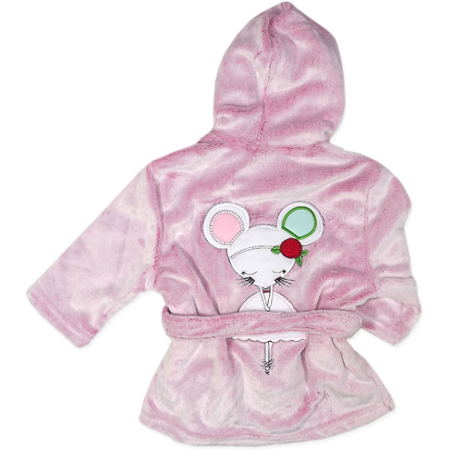 Peignoir polaire souricette personnalisé