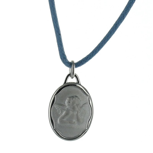 Médaille ange Raphaël gravée