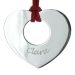 Pendentif petit coeur ajouré gravé