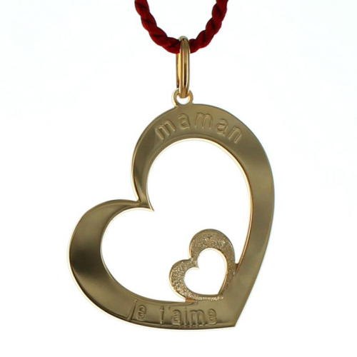 Pendentif personnalisé pour maman