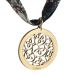 Pendentif fleurs des champs gravé