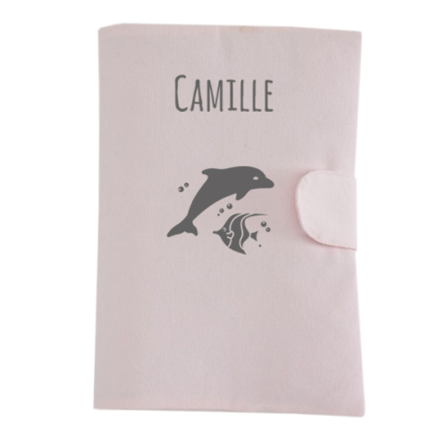 Housse de carnet de santé personnalisée