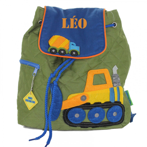 Sac à dos enfant Construction personnalisé 