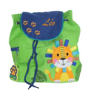 Sac à dos enfant Lion personnalisé 