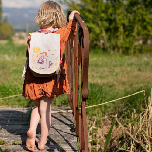 Sac à dos Trotinette fille Oiseau Bateau