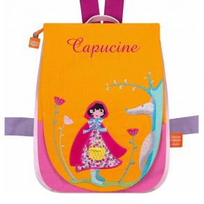 Sac à dos enfant Chaperon rouge personnalisé 