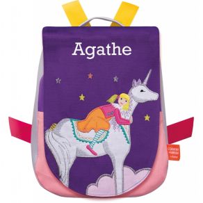 Sac à dos enfant Licorne fantastique personnalisé 