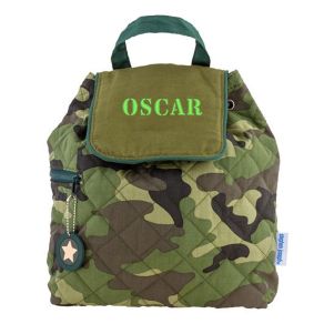Sac  dos Camouflage brod prnom