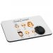 Tapis de souris Famille Heureuse