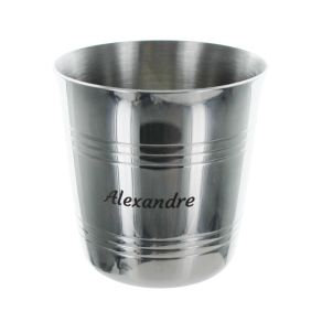 Coffret timbale bébé en inox