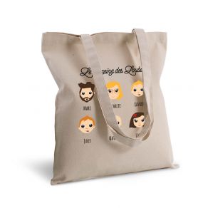 Tote Bag Famille Heureuse