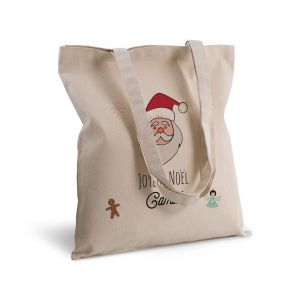 Tote bag personnalisé pour Noël