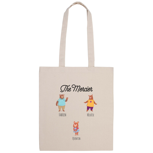 Tote Bag We Are Bears personnalisé