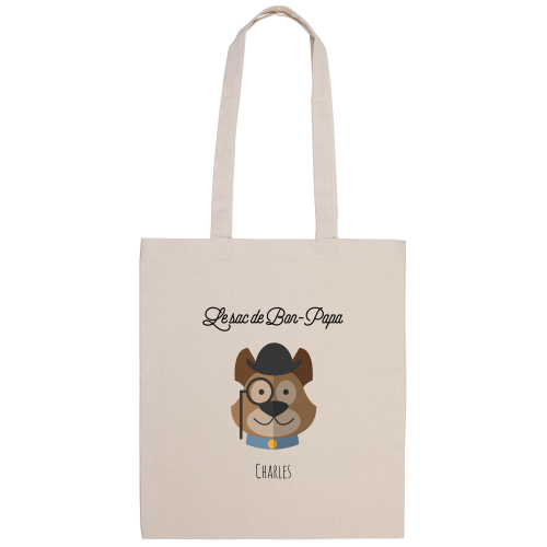 Tote bag personnalisé family jungle