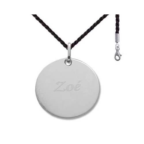 Pendentif rond personnalisé